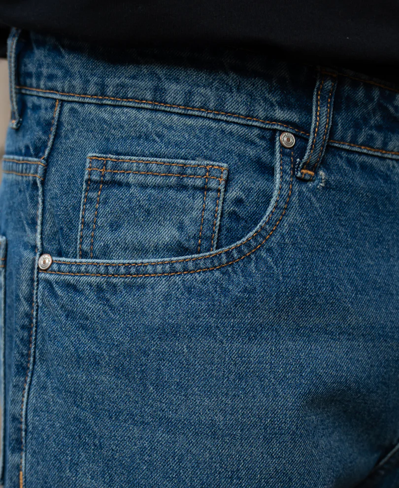 Barrel Fit Denim Jeans - Image 4