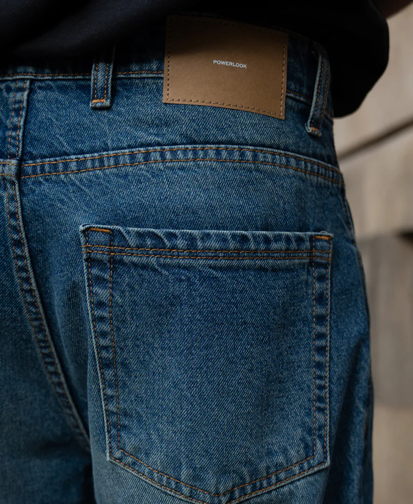 Barrel Fit Denim Jeans - Image 6