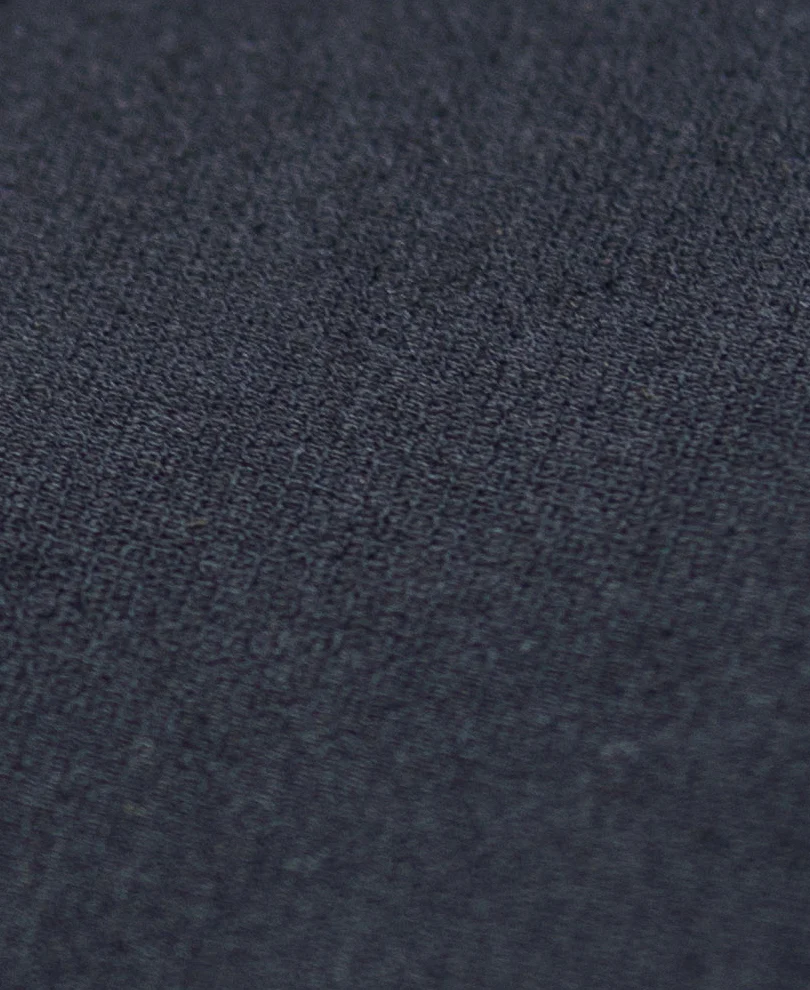 Black Rib Knit T-Shirt - Image 4