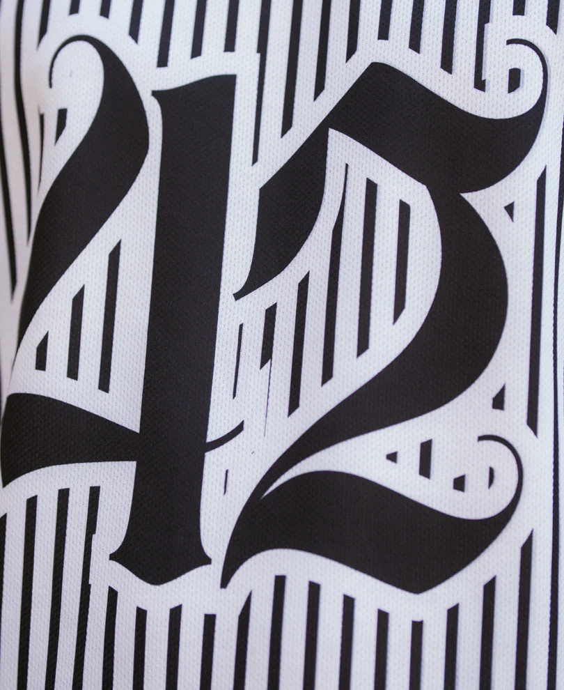 Black & White Stripe T-Shirt - Image 3