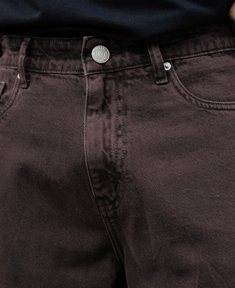 Charcoal Washed Baggy Jeans - Image 5