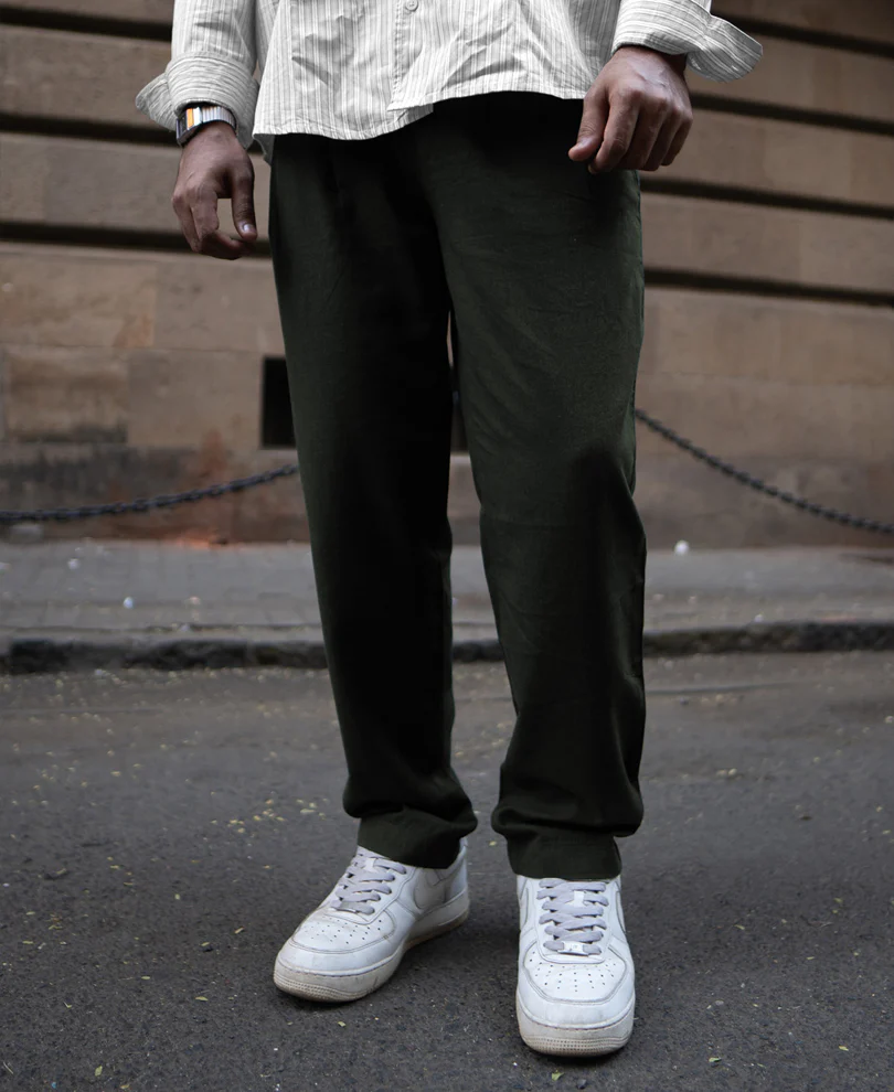 Green Linen Pant - Image 3