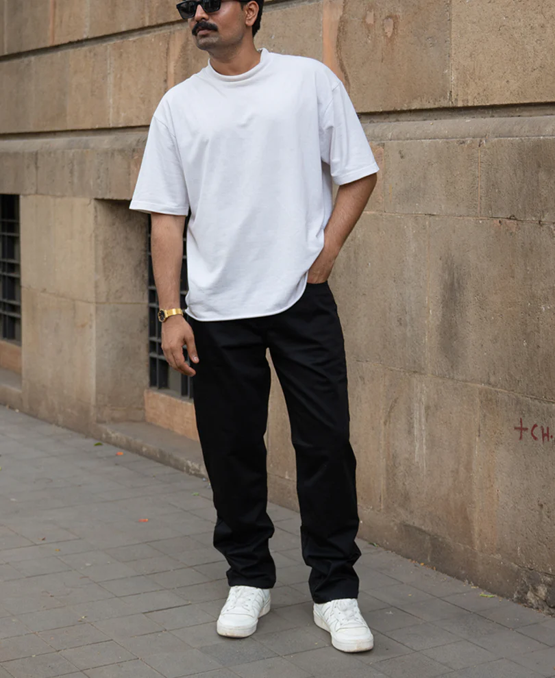Jet Black Stretch Jeans - Image 6