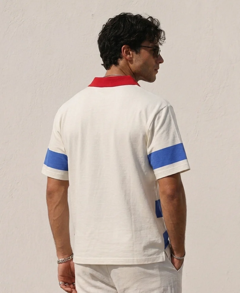 Multicolor Boxy Printed T-Shirt - Image 4