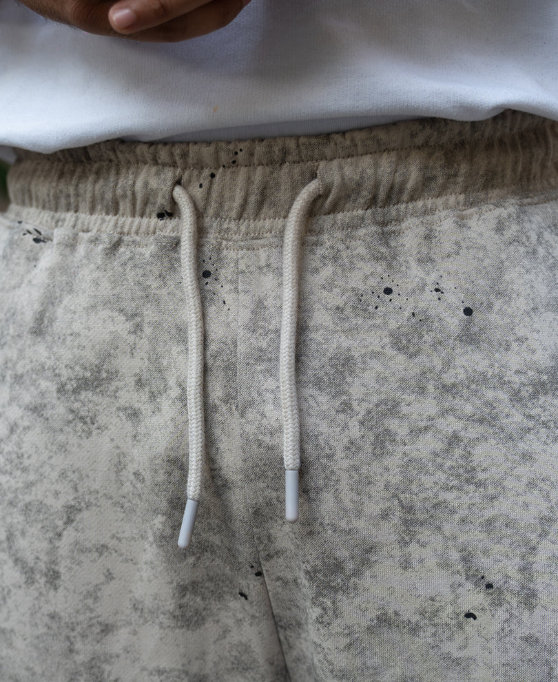 Neutral Printed Baggy Fit Trackpant - Image 4