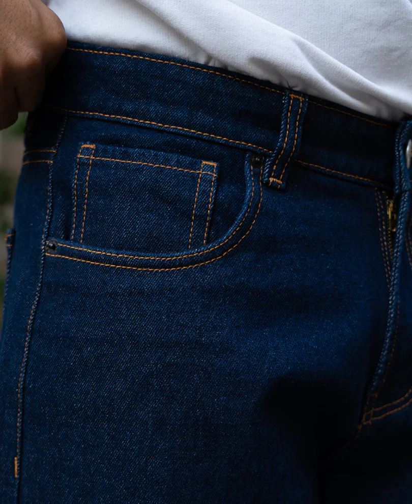 Raw Indigo Baggy Jeans - Image 4
