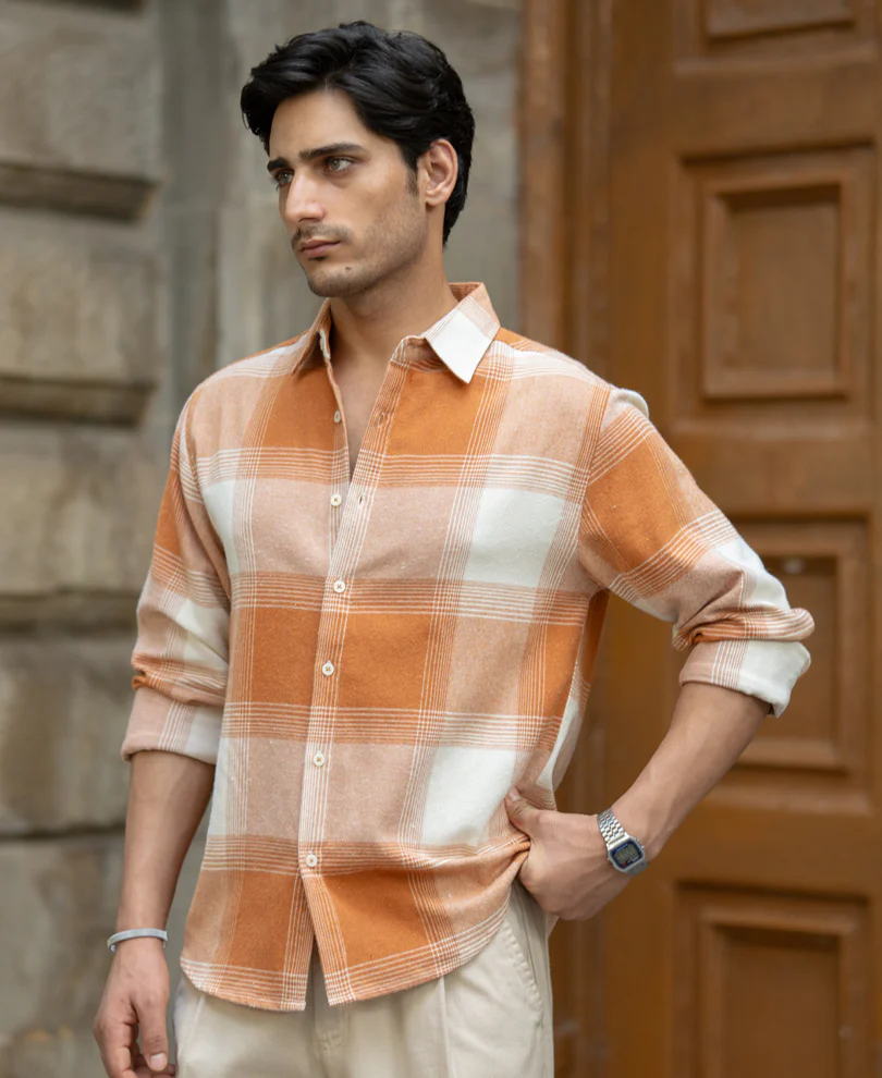 Rust Checks Shirt - Image 2