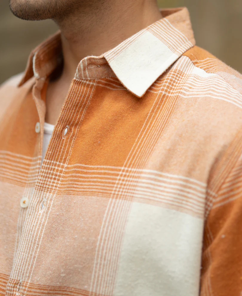 Rust Checks Shirt - Image 3
