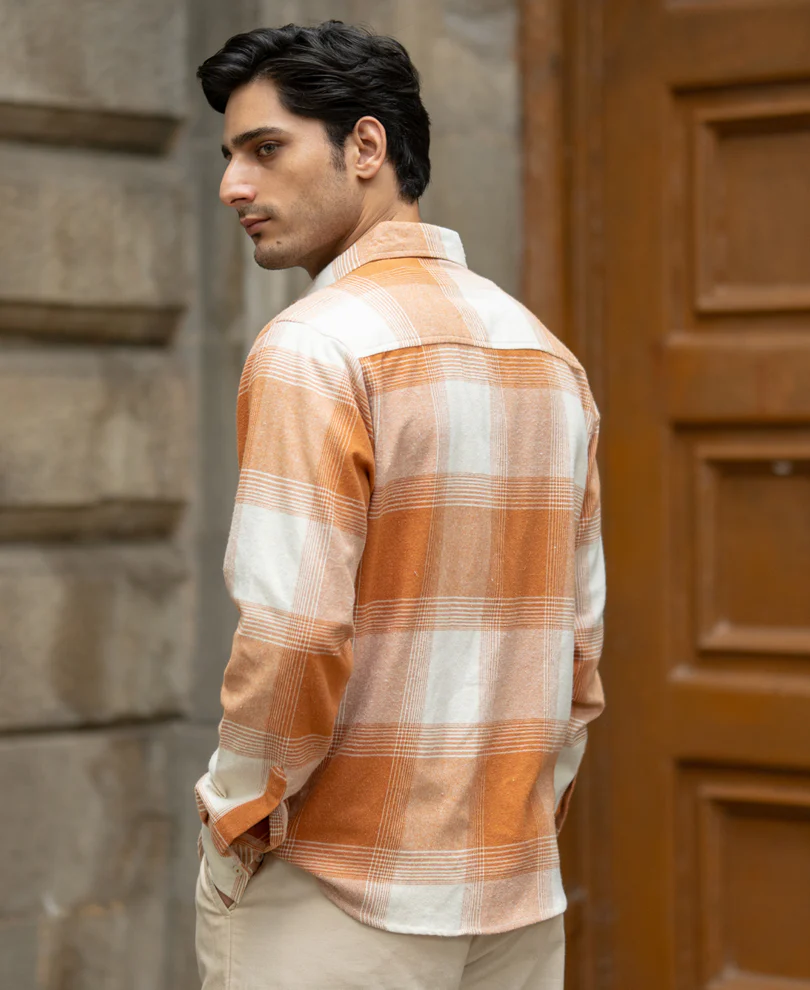Rust Checks Shirt - Image 5