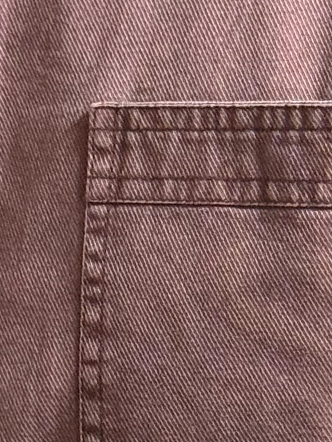 Rust Washed Structured Shirt - Image 3
