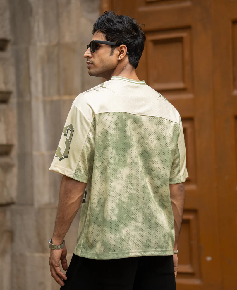 Sage Graphic Varsity T-Shirt - Image 5