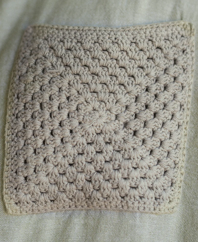 Sage Linen Blend Crochet Shirt - Image 4