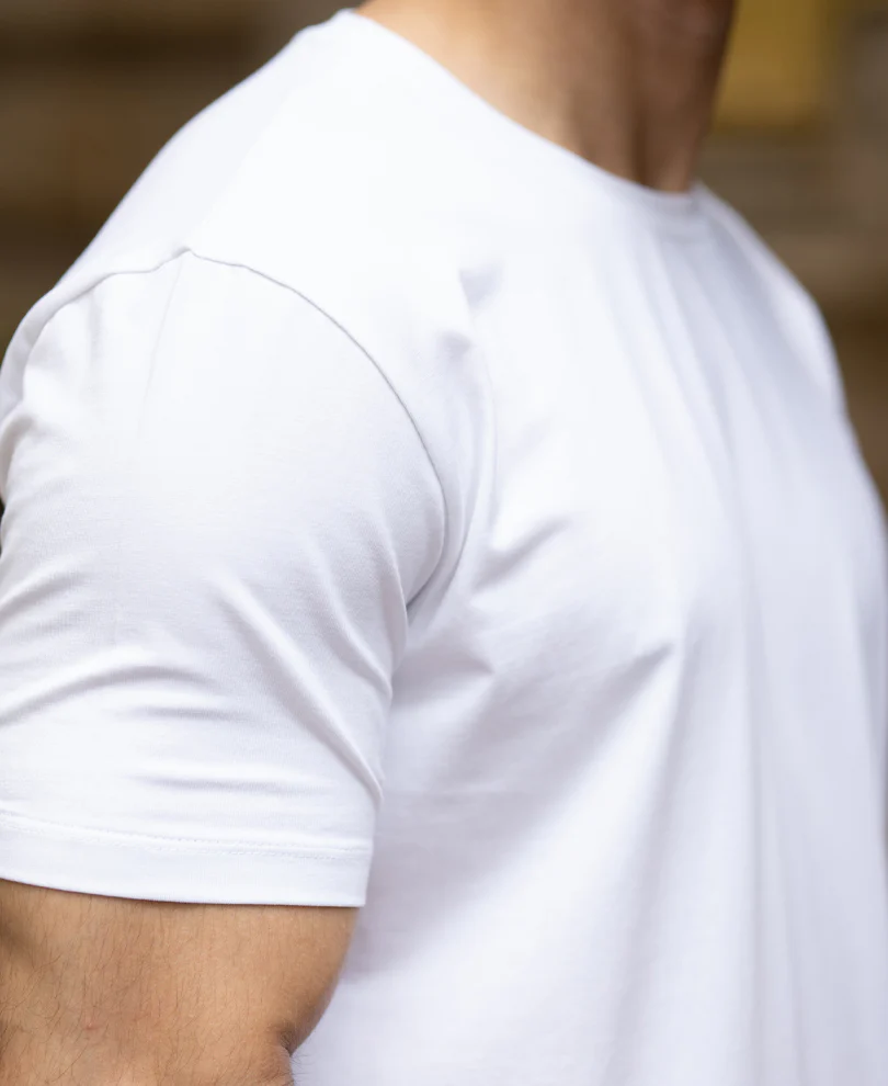White & Black Basic T-Shirt (Pack of 2) - Image 4