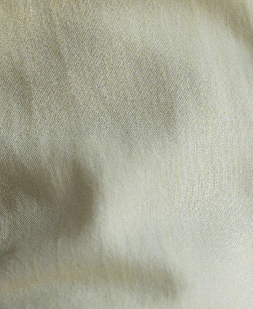 Butter Yellow Linen Blend Shirt - Image 4
